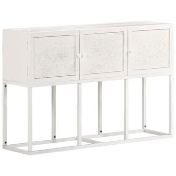 Vidaxl Komoda 115 x 30 x 76 cm Masivno drvo manga