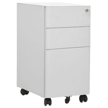 Vidaxl Mobilni Ormar za Kartoteke Svijetlosivi 30x45x59 cm Čelik