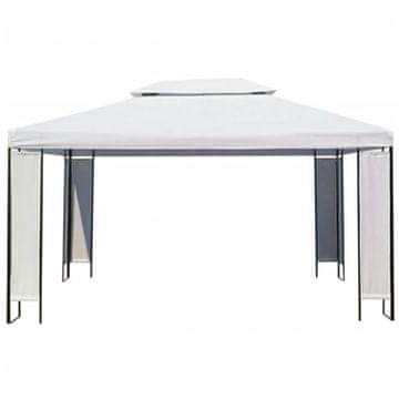 Vidaxl Sjenica bijela 3 x 4 m