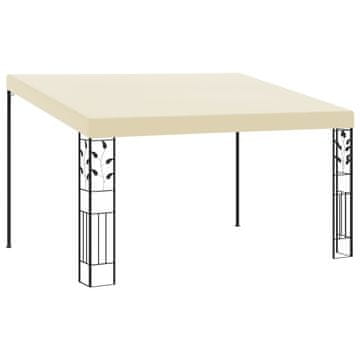 Vidaxl Zidna sjenica 4 x 3 x 2,5 m krem
