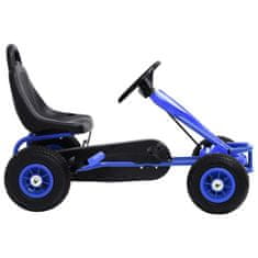 Vidaxl Go-Kart s Pedalama i Pneumatskim Gumama Plavi