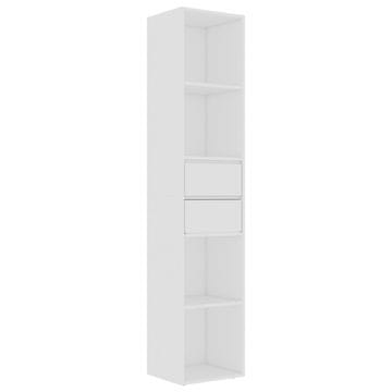 Vidaxl Ormarić za knjige bijeli 36 x 30 x 171 cm konstruirano drvo