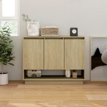 Vidaxl Ormarić, hrast Sonoma, 97x31x75 cm, materijal na bazi drva