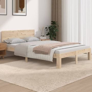 Vidaxl Okvir kreveta od punog drva 120x190 cm za dvije osobe