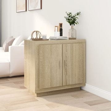 Vidaxl Ormarić, hrast Sonoma, 80x40x75 cm, materijal na bazi drva