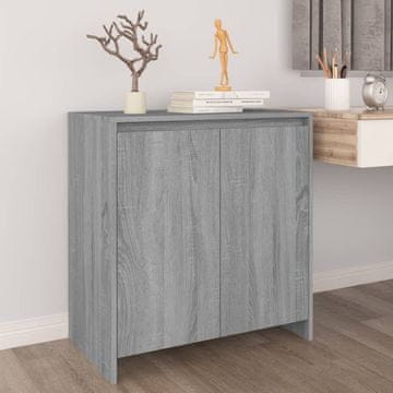 Vidaxl Ormarić, sivi hrast sonoma, 70x41x75 cm, materijal na bazi drva