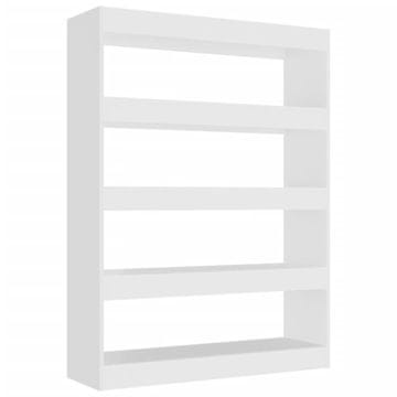 Vidaxl Ormarić za knjige / sobna pregrada bijeli 100 x 30 x 135 cm