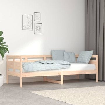 Vidaxl Dnevni krevet od punog borovog drva 80x200 cm