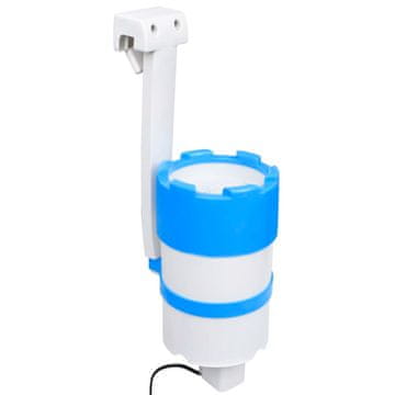 Vidaxl Skimmer i pumpa s napajanjem, viseći, 16 cm, plastika