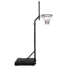 Vidaxl Košarkaški stalak prozirni 256 - 361 cm polikarbonantni
