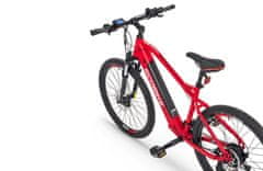 Eco Bike MTB SX4 električni bicikl, 17,5 Ah/620 Wh, crveni