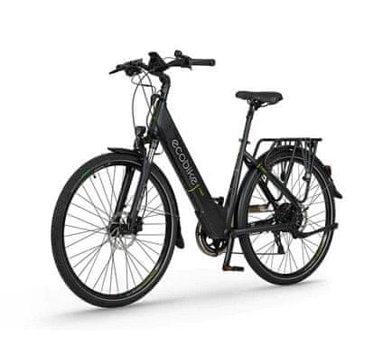 Eco Bike X-Cross Trekking električni bicikl, 14,5 Ah/522 Wh, crni