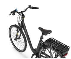 Eco Bike Traffic električni bicikl, 14,5 Ah/522 Wh, crna