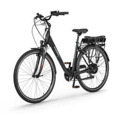Eco Bike Traffic električni bicikl, 17,5 Ah/630 Wh, crna