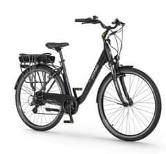 Eco Bike Traffic električni bicikl, 17,5 Ah/630 Wh, crna