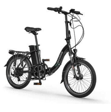 Eco Bike Even električni bicikl, sklopivi, 14,5 Ah/522 Wh, crna