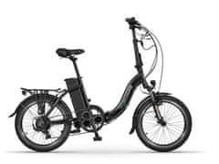 Eco Bike Even električni bicikl, sklopivi, 14,5 Ah/522 Wh, crna