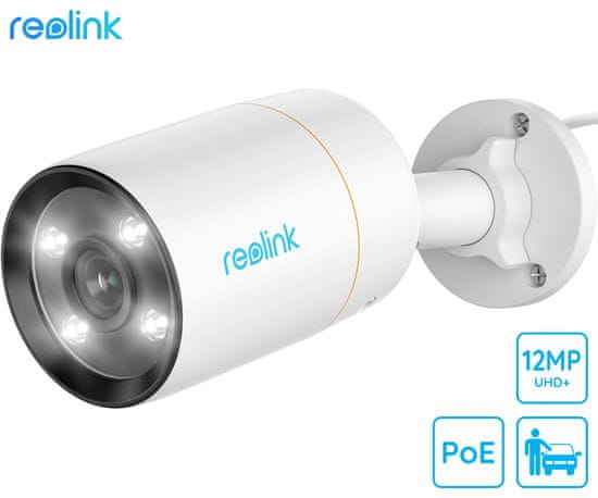Reolink RLC-1212A IP kamera, PoE, 12MP UHD+, IP66, IR