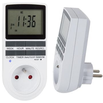 Verkgroup Digitalni LCD uklopni sat - Timer 3680W