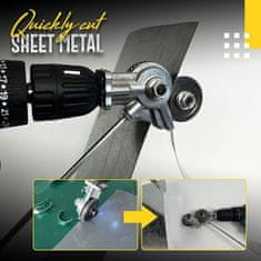 Cool Mango rezač lima 2 komada (1 + 1 GRATIS), dodatak za bušilicu za rezanje metala - Platycutter