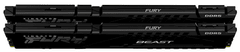 Kingston Fury Beast Black memorija (RAM), 64GB (2x32GB), 6000MT/s, DDR5, CL38 (KF560C36BBEK2-64)