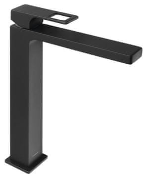 SAPHO FORATA Visoka Slavina za Umivaonik s Produženom Cijevi, Mat Crna