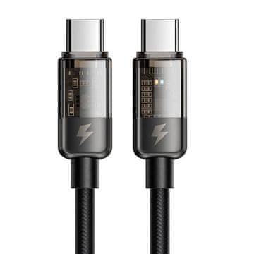 MojPlanet Kabel USB-C na USB-C Mcdodo CA-2840, PD 100W, 1,2 m (crni)