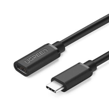 Ugreen USB-C 3.1 produžni kabel 0,5 m crne boje