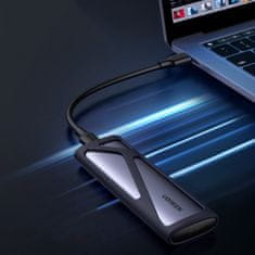 Ugreen SSD kućište M.2 USB 3.2 Gen 2 SuperSpeed USB 10Gbps sivo