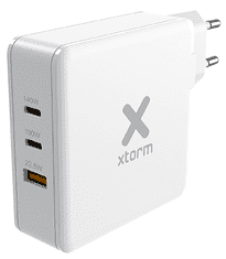 Xtorm zidni punjač XAT140 Laptop, GaN, 2x USB-C, USB-A QC
