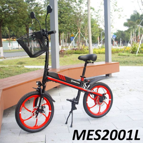 MES2001L Flinstone - 2u1 električni bicikl/skuter
