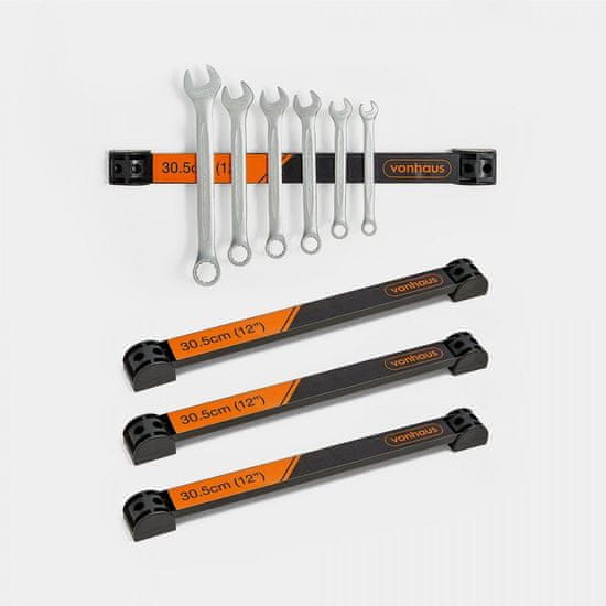 VonHaus magnetni držač za alat 30 cm, 4 komada (3500319)