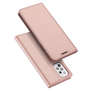 Dux Ducis Skin Pro preklopna maska za Samsung Galaxy A23, ružičasta