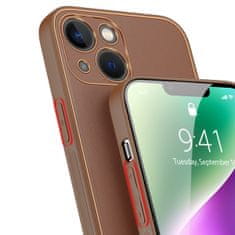 Dux Ducis Yolo maska za iPhone 14, smeda