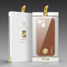 Dux Ducis Yolo maska za iPhone 14, smeda