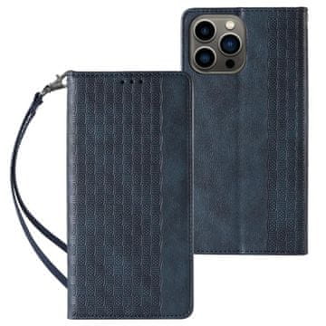 MG Magnet Strap preklopna maska za Samsung Galaxy A34 5G, plava