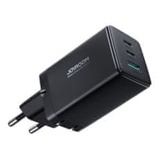Joyroom TCG01 GaN punjač USB / 2x USB 65W + kabel USB-C, crno