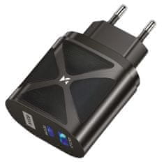 MG GaN punjač USB / USB-C 65W, crno