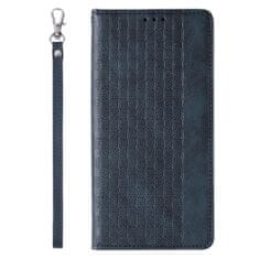 MG Magnet Strap preklopna maska za Samsung Galaxy S23 Ultra, plava