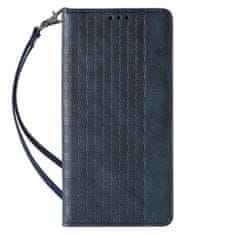 MG Magnet Strap preklopna maska za Samsung Galaxy S23 Ultra, plava