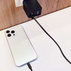 MG Dual-port punjač USB / USB-C 20W, crno