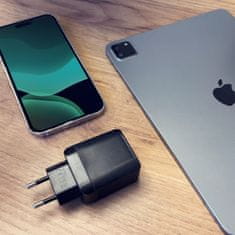 MG Dual-port punjač USB / USB-C 20W, crno