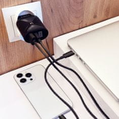 MG GaN punjač USB / USB-C 65W, crno