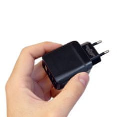 MG Dual-port punjač USB / USB-C 20W, crno
