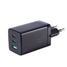 Joyroom TCG01 GaN punjač USB / 2x USB 65W + kabel USB-C, crno