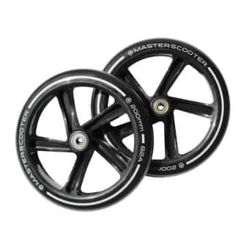 Master Rezervni kotači za skutere 200 mm - crni