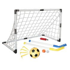Master Gol 94 x 61 x 48 cm s dodacima - lopta i palice za hokej