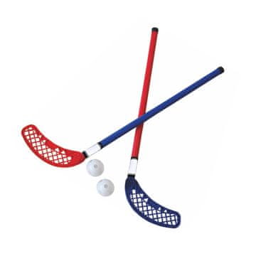 Master Floorball set Junior 2 palice - 2 lopte