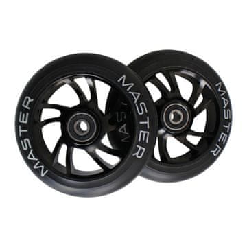 Master Rezervni kotači za skutere Stunt Alu 110 mm - crni