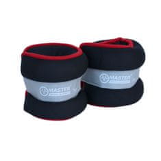 Master Fitness opterećenje za zglobove i noge 2 x 2 kg - neopren